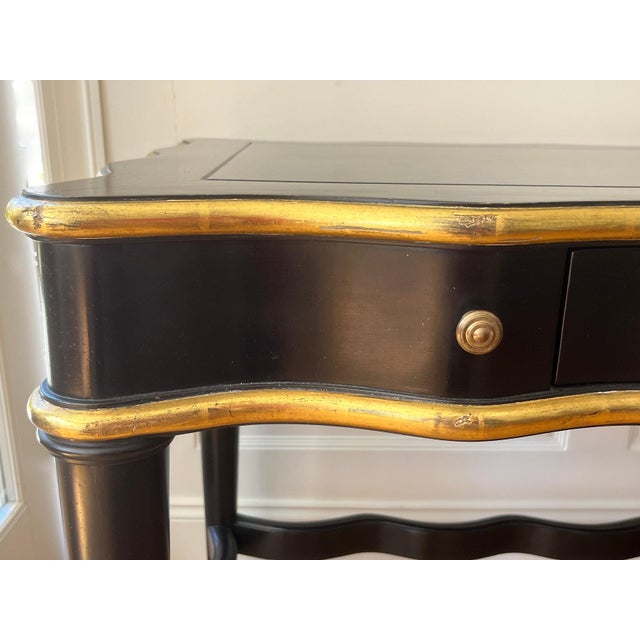 This glamorous, statement piece would be fabulous in an entry hall or the focal point of an elegant office. This desk or...