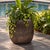 Modern Fluted Bronze Donut Planter For Sale In Los Angeles - Image 6 of 6