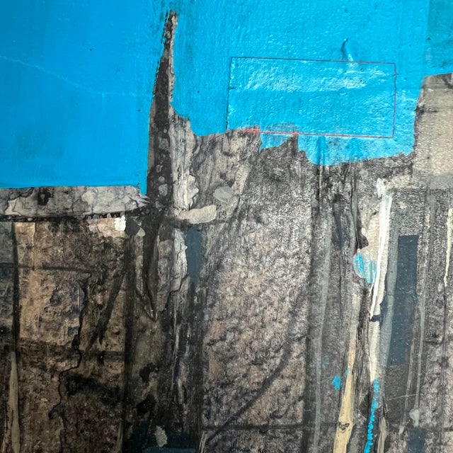 Mixed Medium Painting “Ancient Walls” by Donald Louthian For Sale - Image 4 of 11