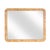 Wood Cora 44 in. W x 36 in. H Rectangular Mappa Burl Wall Mirror, Light Burl For Sale - Image 7 of 7