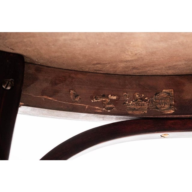 Object: side table design: gustav siegel (vienna, 1899) model number: 326/t execution: jacob & josef kohn (vienna, 1900)...