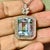 Metal Natural Aquamarine Diamond Gold Necklace 27 TCW GIA Certified For Sale - Image 7 of 14