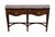 Late 20th Century Broyhill Furniture 100th Anniversary Collection Flame Mahogany Duncan Phyfe Style 62" Console / Sofa Table For Sale - Image 5 of 12