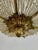 Vintage French Empire Gilt Chandelier Circa 1900 For Sale - Image 9 of 12