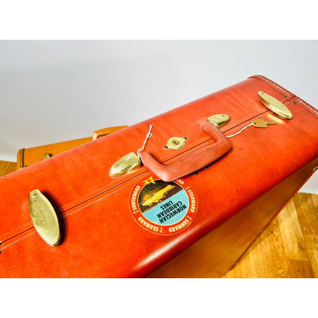 Mid-Century Modern Suitcases from Samsonite, 1960s, Set of 2 For Sale - Image 14 of 18