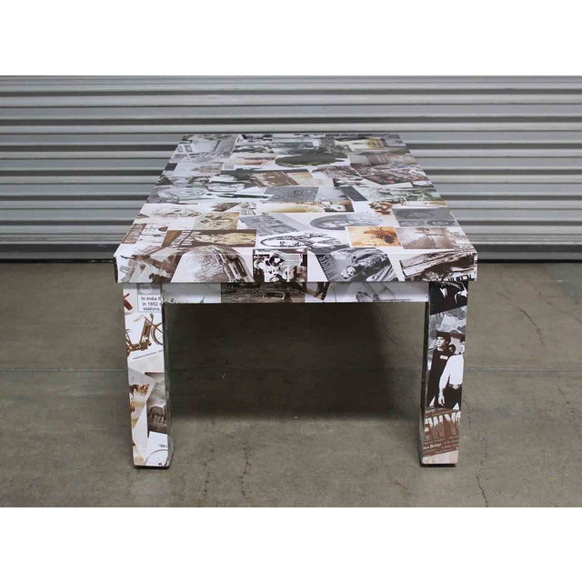 Photo Collage Coffee Table Chairish