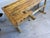 Wood Vintage Workbench in Pine For Sale - Image 7 of 18