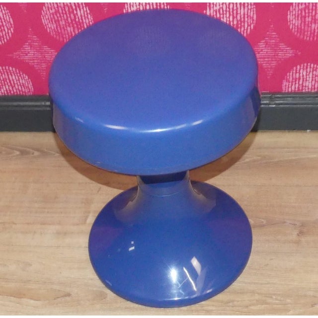 Cool original decorative piece Design classic from emsa cute little stool 70s classic made of plastic Tulip stool, tulip...