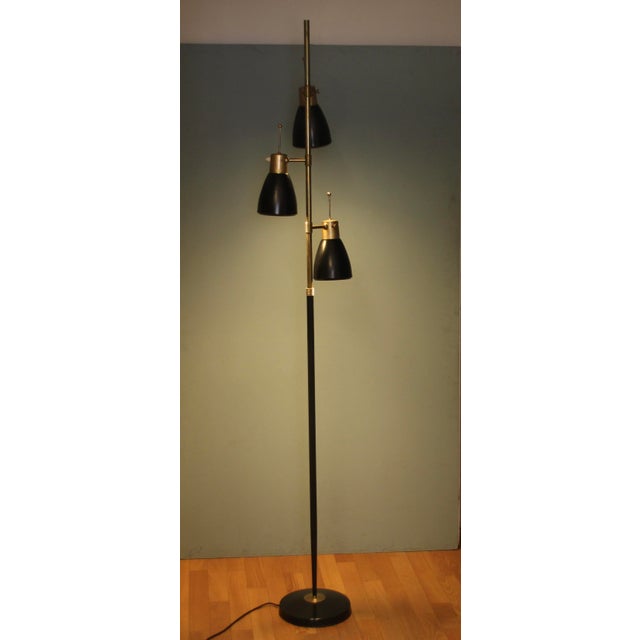 1950s French Three-Light Floor Lamp from Monix, 1950s For Sale - Image 5 of 13