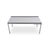 One of two beautiful USM Haller tables with a pearl gray tabletop and integrated cable management. The tables feature...