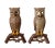 Antique Owl Fireplace Andirons Cast Iron Early 20th Century a Pair For Sale - Image 13 of 13