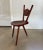 Antique Wooden Farmhouse Tripod Chair, 1900s For Sale - Image 6 of 11