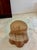 Tromp l'Œil "Ghost" Rattan Table + Round Glass Dining or Surrealist Game Table For Sale - Image 11 of 18