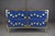 Blue Blue Sideboard with 28 Murano Jewel and Brass from Justfurnituress SRL For Sale - Image 8 of 13