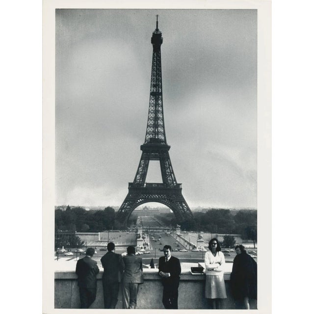 1950s Eiffel Tower, 1950s, Black and White Photograph For Sale - Image 5 of 5