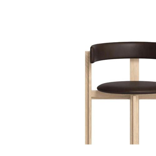 Oak Principal Bar Chair by Bodil Kjaer for Karakter For Sale - Image 3 of 13