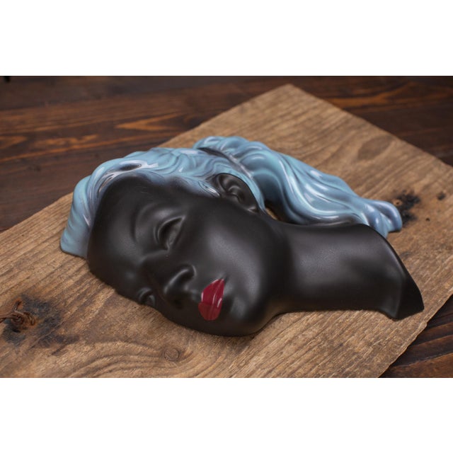 Cortendorf wall mask 3408 designed by Albert Strunz 1950s The Cortendorf factory was founded in 1890 by Julius Griesbach...