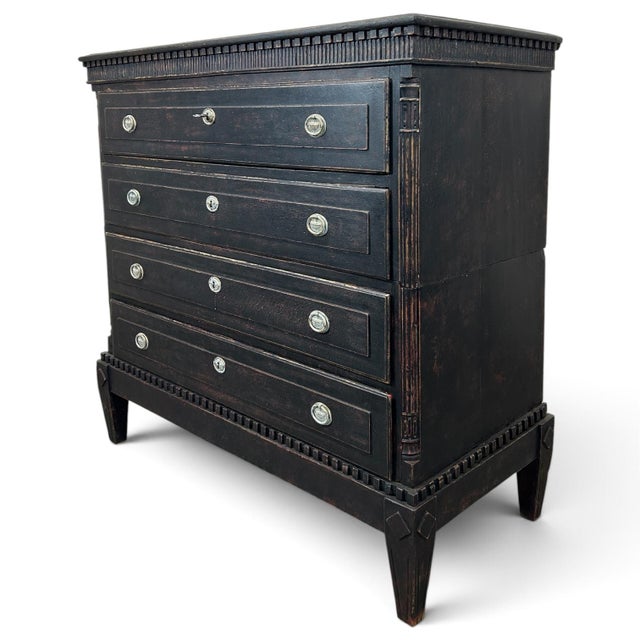 Antique Gustavian Chest of Drawers For Sale - Image 4 of 8