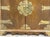 Late 20th Century Vintage Japanese Tansu Style Oak and Engraved Brass Cabinet For Sale - Image 5 of 10