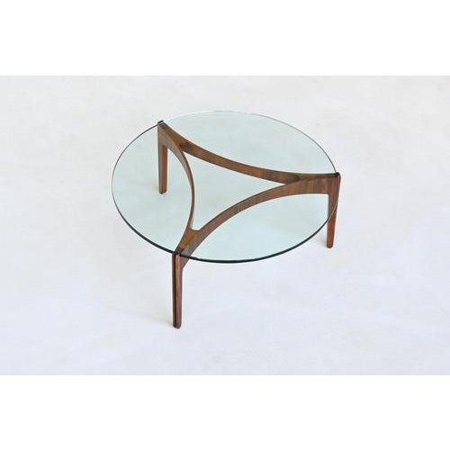 Sculptural Coffee Table in Rosewood by Sven Ellekaer for Christian Linneberg, 1962 For Sale - Image 16 of 18