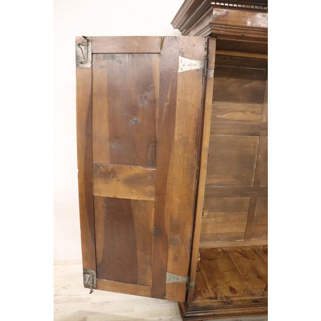 Antique Italian Walnut Wardrobe, 1600s For Sale - Image 18 of 18