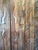 Vintage Tribal Hand-Carved Barn Door | Brown Wooden Sliding Door Panel | Rustic Boho 80 For Sale - Image 4 of 8