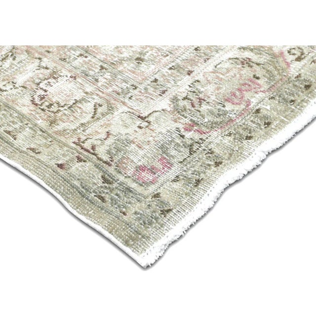 Transitional 1940s Persian Kerman Rug For Sale - Image 3 of 7