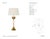 Julie Neill by Visual Comfort Signature Alberto Large Table Lamp in Antique-Burnished Brass with Linen Shade Designer:...