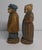 Mid-Century Modern Vintage 1940s Syroco Wood Figurine Pair Sea Captain & Wife Nautical Folk Art For Sale - Image 3 of 6