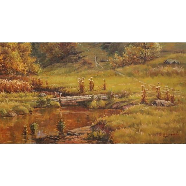 Original Autumn Landscape Oil Painting, Ukrainian Artist (1992) 53-97 For Sale - Image 6 of 6