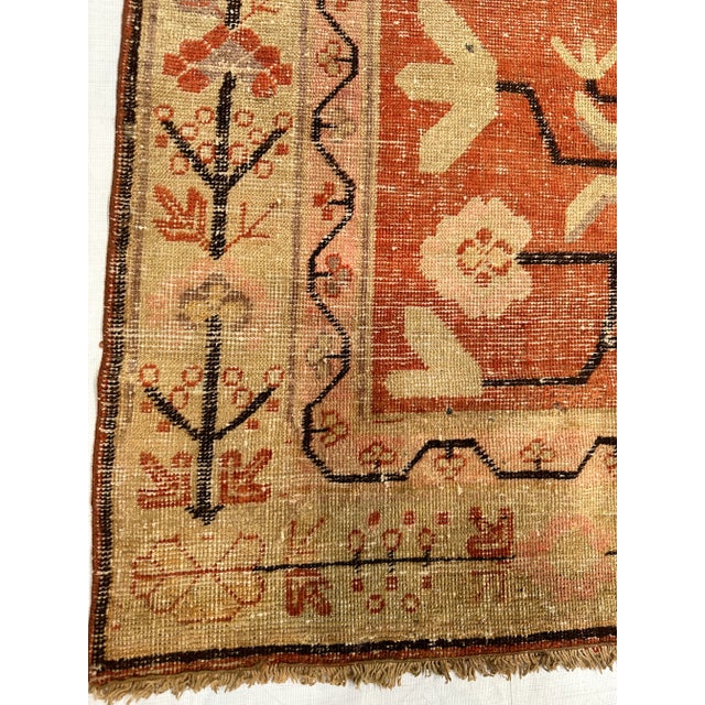 Tribal 19th Century Oriental Style Tribal Khotan Rug For Sale - Image 3 of 5