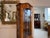 Wood Baroque Style Inlaid Walnut Display Cabinet For Sale - Image 7 of 11