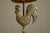 Gold French Rooster Table Lamp in Brass and Rattan from Le Coq dOr, 1960s For Sale - Image 8 of 14