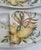 Vintage Mancioli Italian Hand-Painted Onion Divided Serving Platter Plates | Made in Italy, Set of 6 For Sale - Image 4 of 10