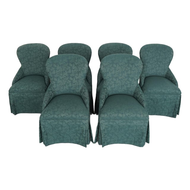 Vintage Designmaster Upholstered Dining Chairs (Set of 6) For Sale