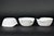 Glass Mid Century Seashell Dessert or Punch Bowl Set For Sale - Image 7 of 9