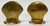 Figurative Vintage Brass Clam Shell Bookends, a Pair For Sale - Image 3 of 5