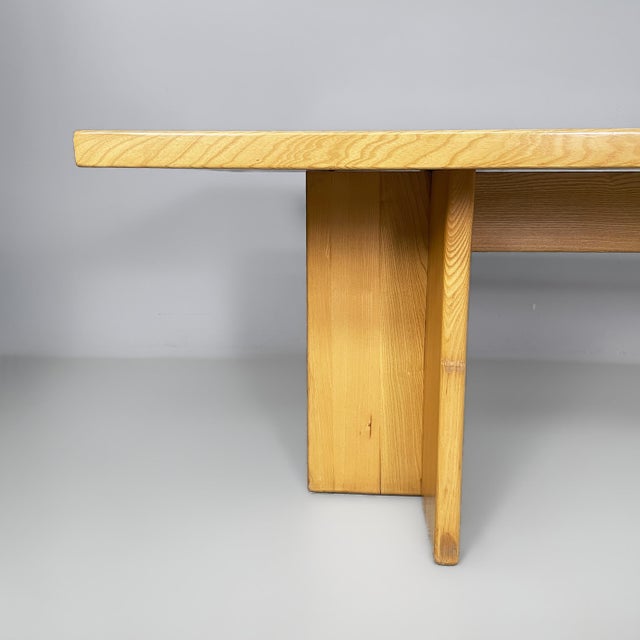 1970s Italian Console Table in Wood, 1970s For Sale - Image 5 of 18