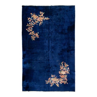 Antique Chinese Art Deco Rug 12' X 19'3 For Sale