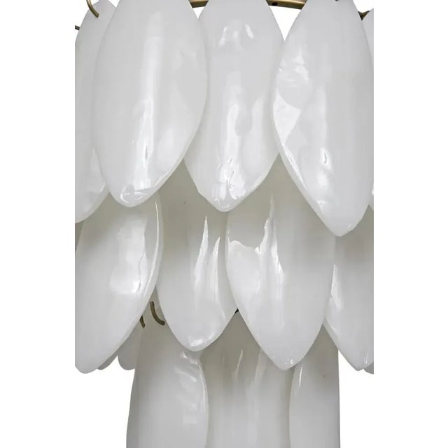 Mid-Century Modern NOIR Lotus Chandelier For Sale - Image 3 of 5