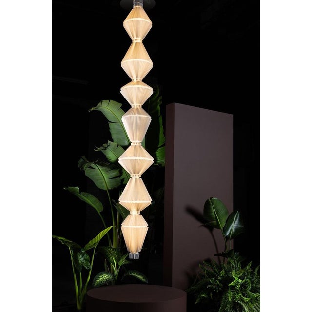 Metal Oiphorique T PE Suspension Lamp by Atelier Oi for Parachilna For Sale - Image 7 of 9