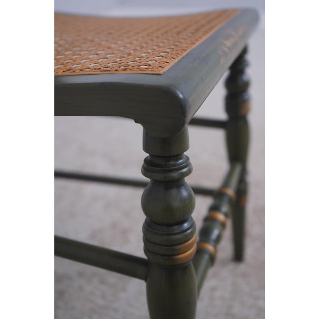 Bicentennial Edition Hitchcock Andrew Jackson Cane Seat Side Chair For Sale - Image 11 of 18