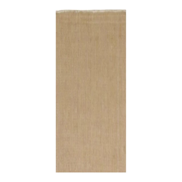 Rug & Kilim’s Modern Textural Extra-Long Runner Rug in Beige-Brown & Cream Tones - 2'7" X 6' For Sale