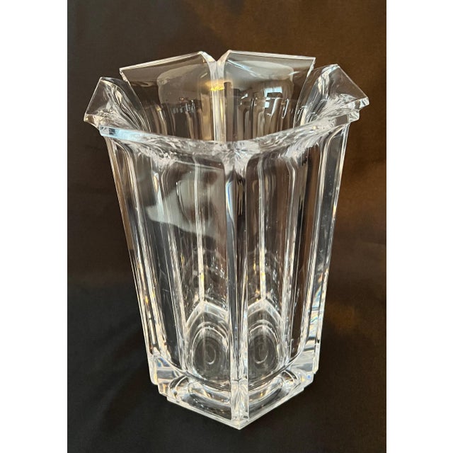 Acrylic Hexagonal Vase or Wine Chiller For Sale - Image 9 of 12