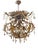 Italian Tole and Murano Glass Chandelier, 1960s For Sale - Image 15 of 15