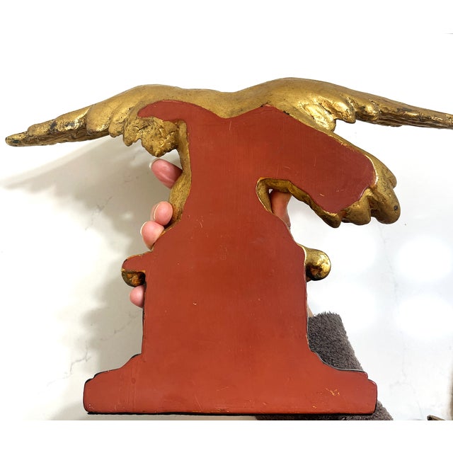 Gilded Eagle Sculpture/Statue For Sale - Image 14 of 18