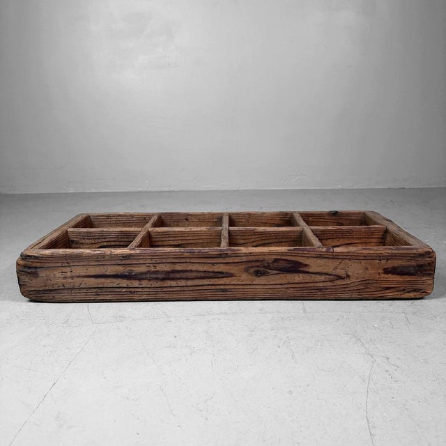 Antique Japanese Display Tray with Compartments, 1910s For Sale - Image 13 of 16