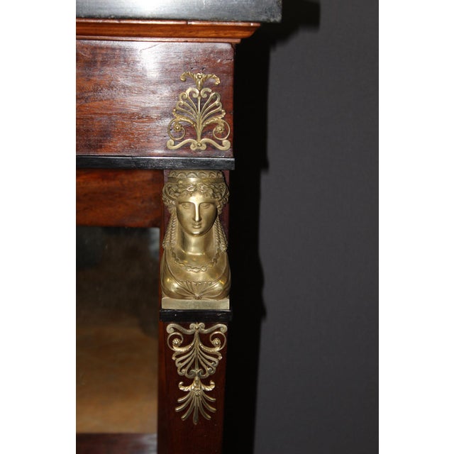 Antique Mahogany Console Table, 1800s For Sale - Image 10 of 15