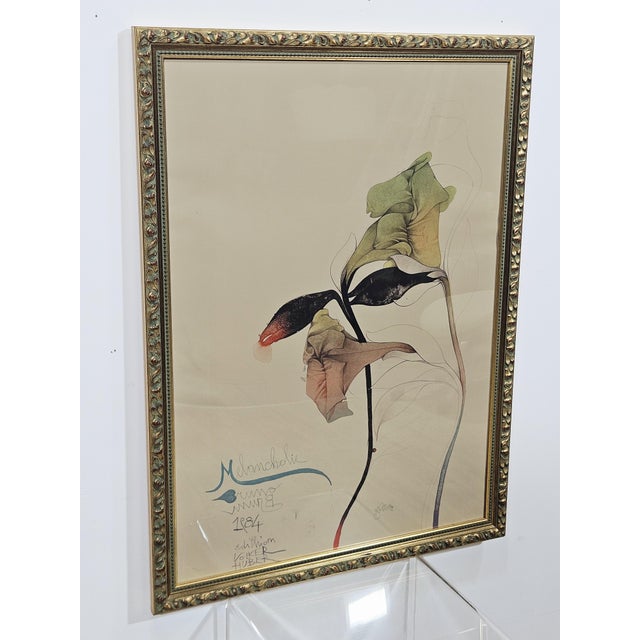 Bruno Bruni, Melancholies, 1984, Lithography, Framed For Sale - Image 16 of 18