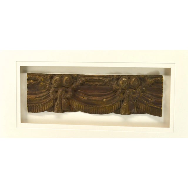Art Nouveau Mid 19th Century French Valance, Repousse Framed For Sale - Image 3 of 4